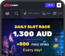 Woo Casino Mobile App